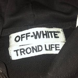 Off White Trond Life Religion Painting Hoodie